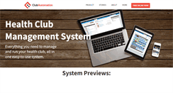 Desktop Screenshot of clubautomation.com